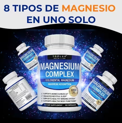 Magnesium Complex  ORIGINAL 8 formas de magnesio elemental